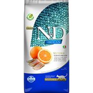 N&D Ocean Ringa Balığı ve Portakallı Kısırlaştırılmış Yetişkin 5 kg Kedi Maması