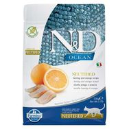 N&D Ocean Tahılsız Ringa Balığı ve Portakallı 300 gr Kısır Kedi Maması