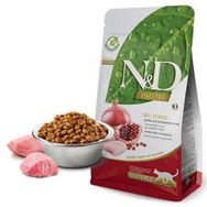 N&D Prime 1,5 kg Tahılsız Tavuk ve Nar Kısırlaştırılmış Yetişkin Kedi Maması