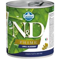 N&D Prime 285 gr Tahılsız Kuzu Etli ve Yaban Mersinli Yetişkin Köpek Konservesi