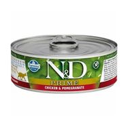 N&D Prime 6x80 gr Tavuklu ve Narlı Yetişkin Kedi Konservesi