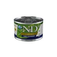 N&D Prime Kuzulu ve Yaban Mersinli Tahılsız 140 gr Küçük Irk Yetişkin Köpek Konservesi