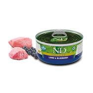 N&D Prime Kuzulu ve Yaban Mersinli Tahılsız 70 gr Yetişkin Kedi Konservesi