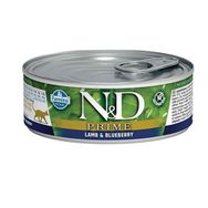 N&D Prime Kuzulu Yaban Mersini 6x80 gr Yetişkin Kedi Konservesi