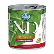 N&D Prime Tahılsız Tavuklu ve Narlı 285 gr Yetişkin Köpek Konservesi