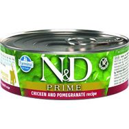 N&D Prime Tavuk Nar Yavru Kedi Konservesi 6x80 gr
