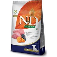 N&D Pumpkin 7 kg köpek Tahılsız Mini Puppy Kuzu Bal Kabağı ve Yaban Mersinli Ufak Irk Yavru Köpek Maması