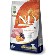 N&D Pumpkin 7 kg Tahılsız Bal Kabaklı Kuzu Etli Yaban Mersinli Küçük Irk Yavru Köpek Maması