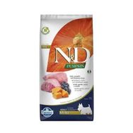 N&D Pumpkin 7 kg Tahılsız Mini Bal Kabaklı Kuzu Etli Yaban Mersinli Küçük Irk Yetişkin Köpek Maması