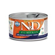 N&D Pumpkin Balkabaklı Kuzu Etli Anne ve Yavru 140 gr Konserve Köpek Maması