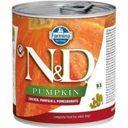 N&D Pumpkin Balkabaklı Tahılsız Tavuklu Narlı Konserve 285 gr Köpek Konservesi