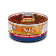 N&D Pumpkin Balkabaklı Tavuk Etli ve Narlı 70 gr Kedi Konservesi
