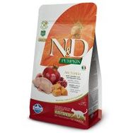 N&D Pumpkin Bıldırcın Etli Bal Kabaklı ve Narlı Tahılsız Kısırlaştırılmış 1.5 kg Kedi Maması