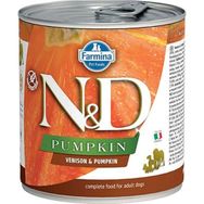 N&D Pumpkin Geyik Balkabağı Yetişkin Köpek Konservesi 285 gr