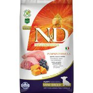 N&D Pumpkin Kuzu Yaban Mersinli Mini 7 kg Yavru Köpek Maması