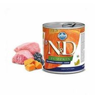 N&D Pumpkin Kuzulu Yaban Mersinli 6x285 gr Starter Köpek Konservesi