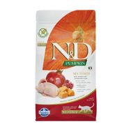 N&D Pumpkin Tahılsız Bıldırcın Etli Balkabaklı ve Narlı Kısırlaştırılmış Yetişkin 1.5 kg Kuru Kedi Maması