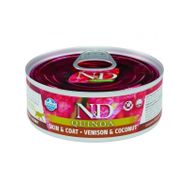 N&D Quınoa 80 gr Kedi Konserve Geyik&Hindistan Cevizli Kedi Konserve