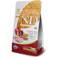 N&D Süper Premium 1.5 kg Düşük Tahıllı Tavuklu ve Narlı Kısırlaştırılmış Yetişkin Kuru Kedi Maması