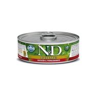 N&D Tahılsız Kitten Tavuklu ve Narlı 80 gr Yavru Konserve Kedi Maması