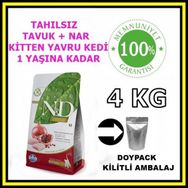 N&D Tahılsız Kitten Yavru 4 kg Kedi Maması
