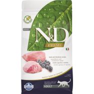 N&D Tahılsız Kuzu Yaban Mersinli 1.5 kg Kedi Maması