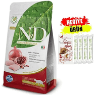 N&D Tahılsız Tavuklu Narlı 1.5 kg Kısırlaştırılmış Kedi Maması