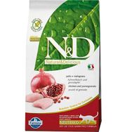 N&D Tahılsız Tavuklu Narlı Kısırlaştırılmış 1,5 kg Yetişkin Kuru Kedi Maması