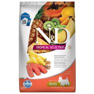 N&D Tropical Selection Somonlu ve Tropikal Meyveli Mini Irk 5 kg Yetişkin Kuru Köpek Maması