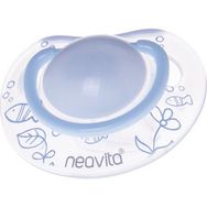 Neavita 3 Ay+ Ortodontik Desenli Emzik Mavi