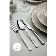 Nehir Katre Sade 36 Parça Çatal Kaşık Bıçak Takımı