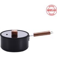 Neoflam Bien Alüminyum Siyah 18 cm Sos Tenceresi