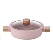 Neoflam Blossom Alüminyum Döküm 24 cm Pembe Tencere