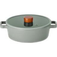 Neoflam Fika 24 cm Gri Döküm Tencere