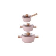 Neoflam Fika Blossom 6 Parça Tencere ve Tava Seti
