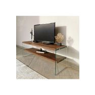 Neostill Tv 103 Ahşap Tv Sehpası Woodn Glass