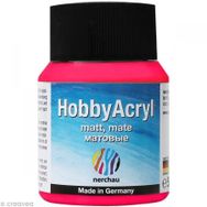 Nerchau Matt Neon Pembe 59 ml Hobby Akrilik