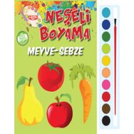 Neşeli Boyama - Meyve Sebze - Ahmet Altay