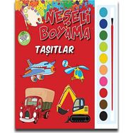 Neşeli Boyama Taşıtlar Kolektif Parıltı Yayınları