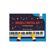 Neşeli Notalar - 4 El Piyano Kitabı Eğitim Yayınevi