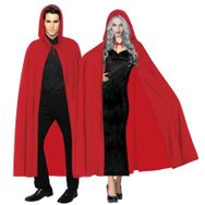 Nessi World 120 cm Kırmızı Renk Kapşonlu Pelerin