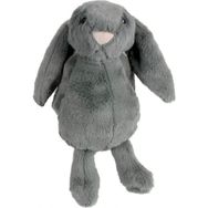 Nessi World 34 cm Uyku Arkadaşı Gri Peluş Tavşan