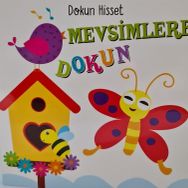 Net Çocuk Yayınları Dokun Hisset Mevsimlere Eğitici Kitap