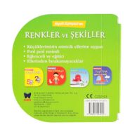 Net Minik Kitaplarım Renkler ve Şekiller Eğitici Kitap