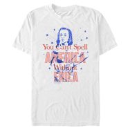 Netflix Stranger Things-America Erica Organic Short Sleeve Weiß Unisex T-shirt