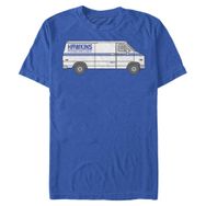 Netflix Stranger Things Hawkins Power Truck Organic Short Sleeve Hellblau Unisex T-shirt