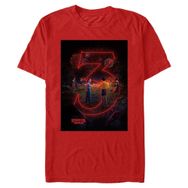 Netflix Stranger Things Season Three Organic Short Sleeve Rot Unisex T-shirt