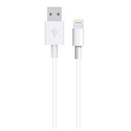 Nettech NT-20 Plastik 100 cm Beyaz Lightning Şarj ve Data Kablosu