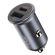 Nettech NT-CCH03 USB Type-C PD 18W 2 Çıkışlı Araç Şarj Aleti
