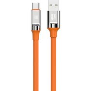 Nettech NT-DC27 18 W Plastik 100 cm Turuncu Type-C Şarj ve Data Kablosu